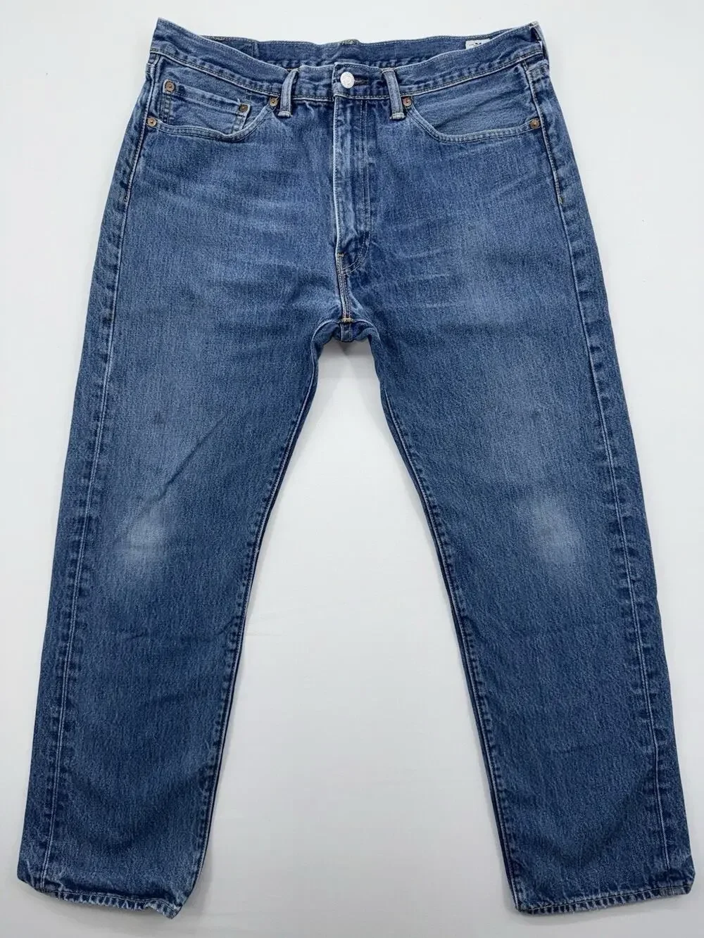 Levi’s 505 White Oak Jeans USA MADE Marked 36 X 30 Men’s Medium Wash Straight.